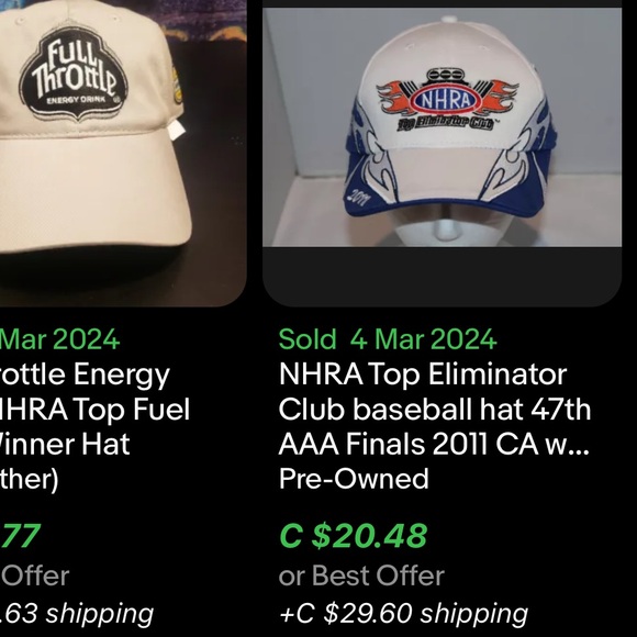 NHRA Top Eliminator Hat / Valcro / 2013 - Picture 10 of 10